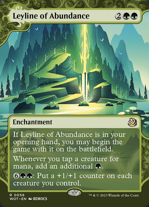 Linha de Força da Abundância — Wilds of Eldraine: Enchanting Tales 56