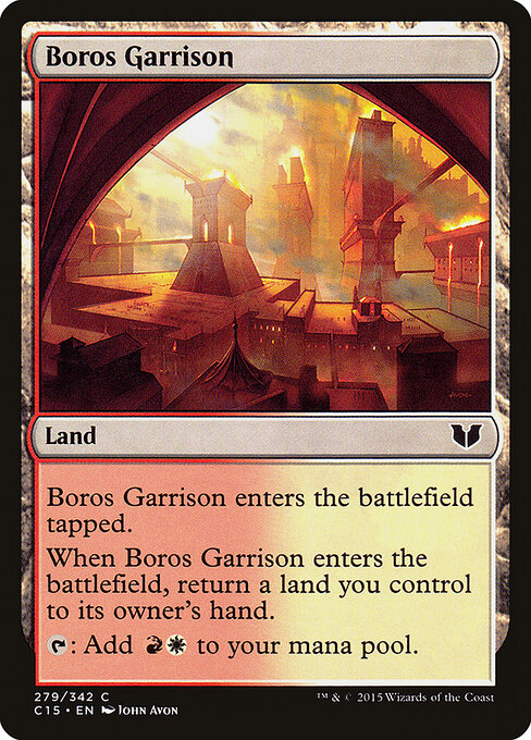 Guarnição Boros — Commander 2015 279