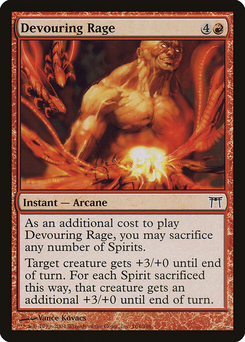 Fúria Devoradora — Champions of Kamigawa 164