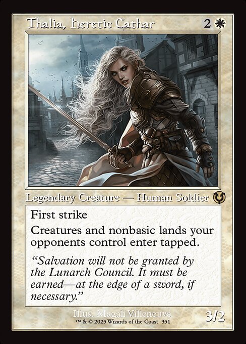 Thalia, Cátara Herege — Innistrad Remastered 351