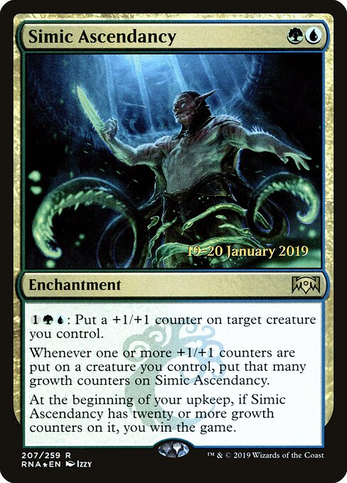 Ascensão Simic — Ravnica Allegiance Promos 207s