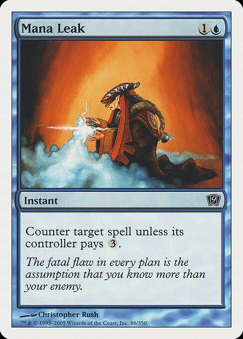 Fuga de Mana — Ninth Edition 86