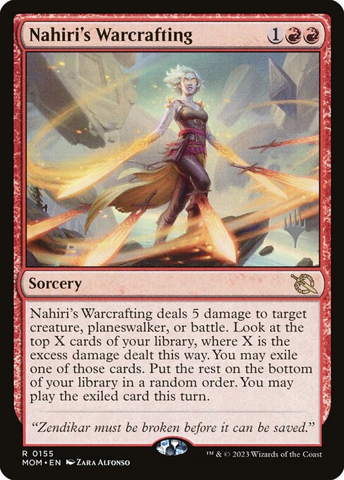 Arte Bélica de Nahiri — March of the Machine Promos 155p