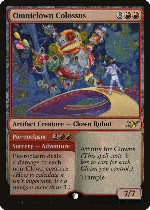 Omniclown Colossus // Pie-roclasm — Unfinity 402