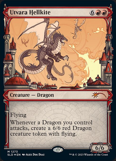Dragão Avérneo de Utvara — Secret Lair Drop 1273