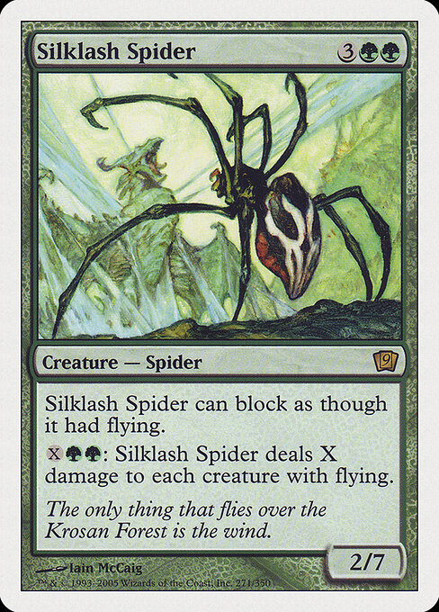 Aranha do Chicote de Seda — Ninth Edition 271