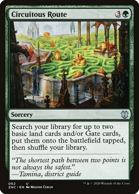 Rota do Circuito — Zendikar Rising Commander 62