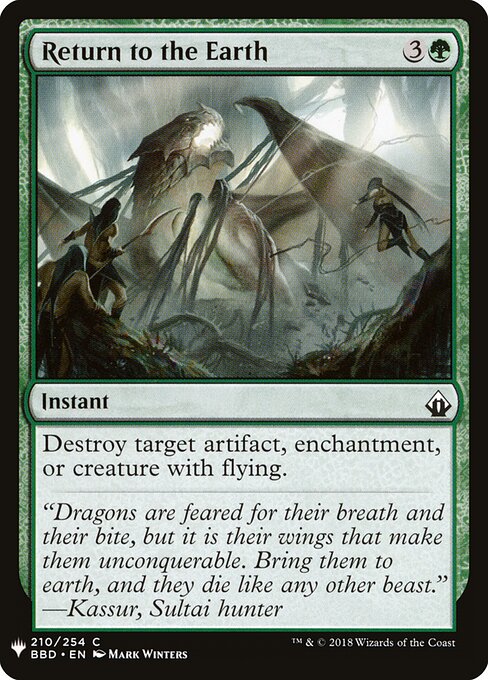 Retornar à Terra — The List BBD-210