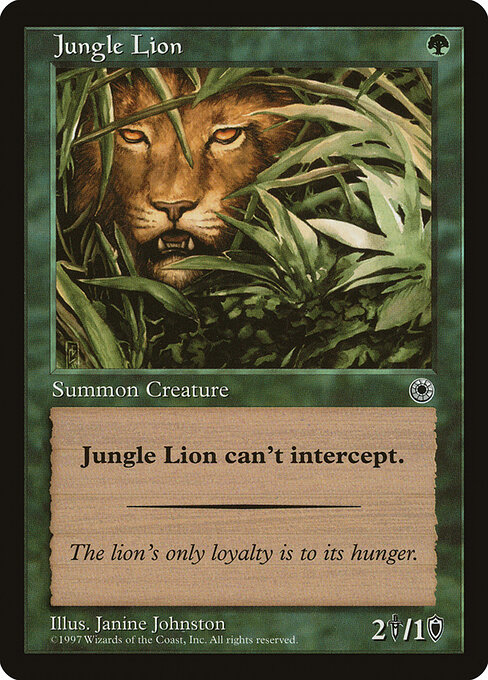 Jungle Lion — Portal 171