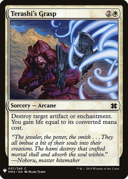 Garras de Terashi — The List MM2-37