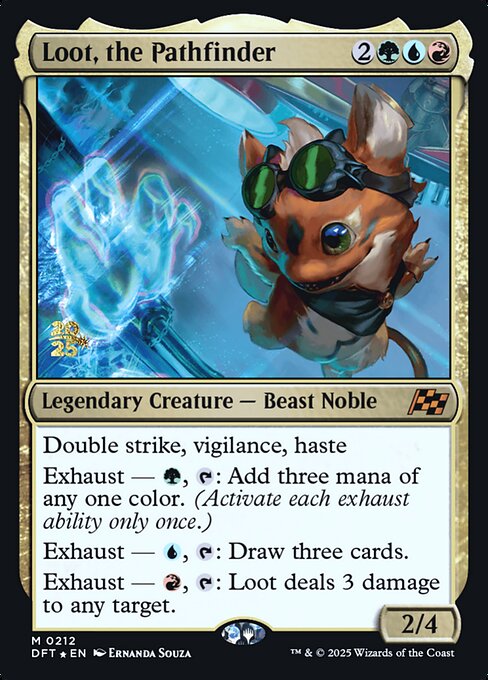 Loot, the Pathfinder — Aetherdrift Promos 212s