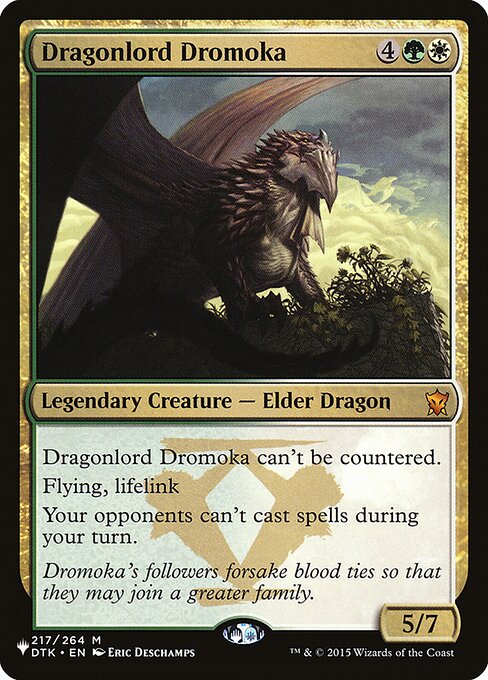 Dromoka, Soberana Dragoa — The List DTK-217