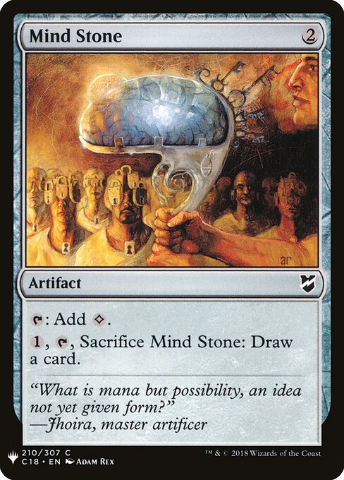 Pedra da Mente — The List C18-210
