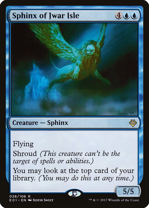 Esfinge da Ilha de Jwar — Archenemy: Nicol Bolas 28