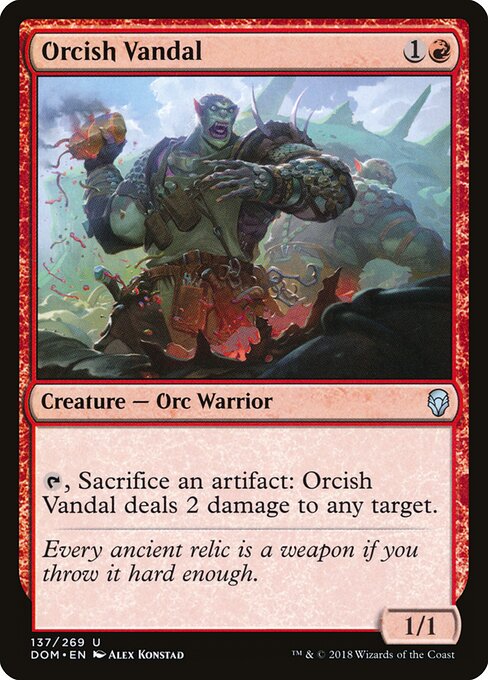 Vândalo Órquico — Dominaria 137