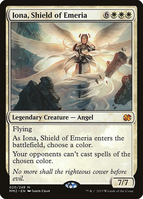 Iona, Escudo de Emeria — Modern Masters 2015 20