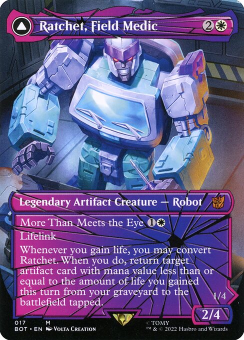 Ratchet, Field Medic — Transformers 17