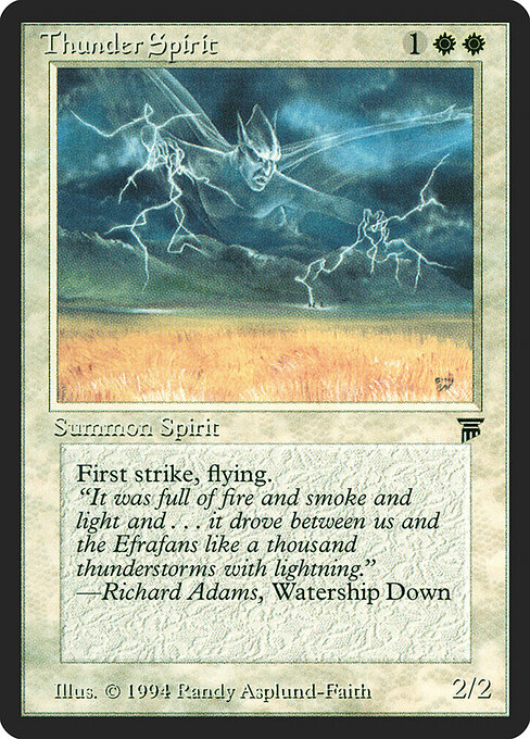 Thunder Spirit — Legends 39