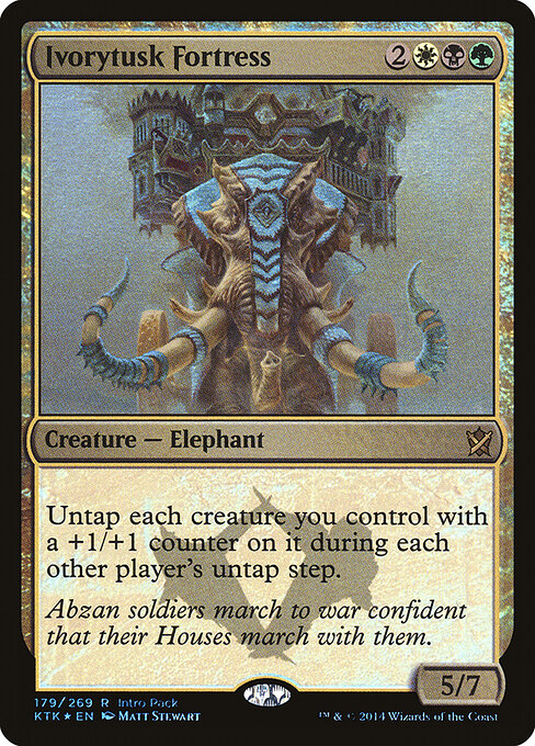 Fortaleza da Presa de Marfim — Khans of Tarkir Promos 179