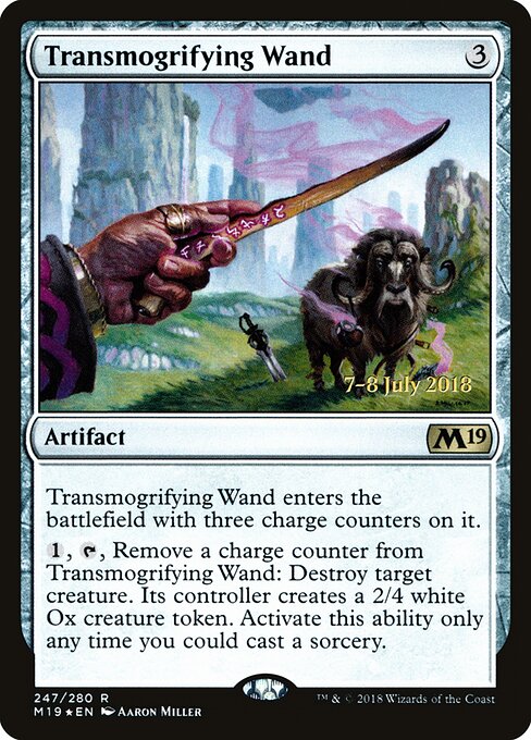 Varinha Transmogrificadora — Core Set 2019 Promos 247s