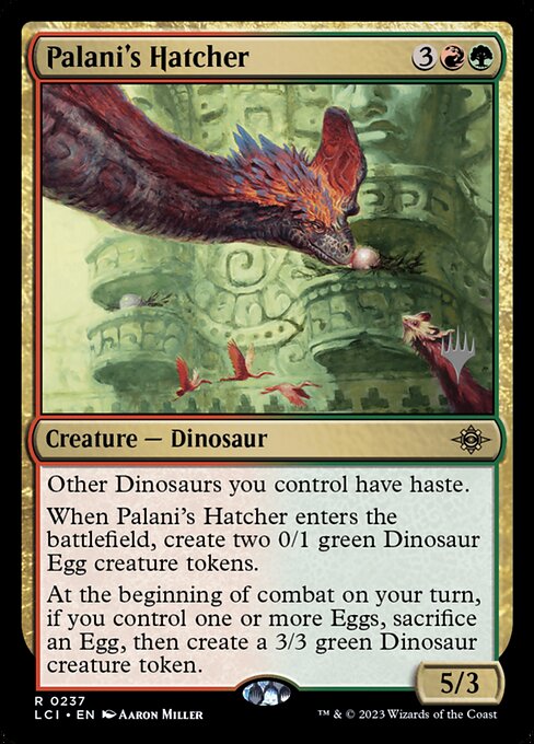 Incubadora de Palani — The Lost Caverns of Ixalan Promos 237p