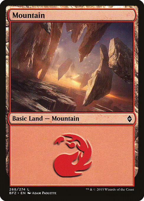 Montanha — Battle for Zendikar 268a