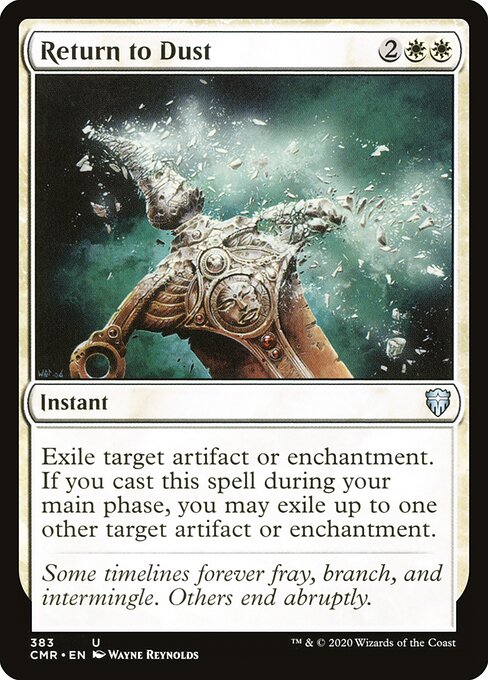 Voltar ao Pó — Commander Legends 383