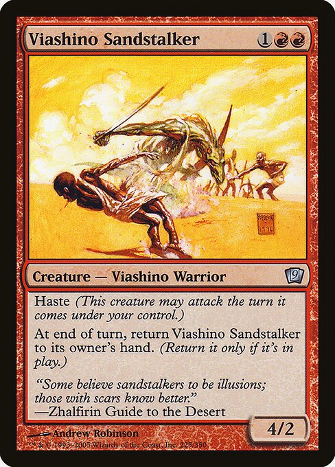 Caçador das Areias Viashino — Ninth Edition 225★