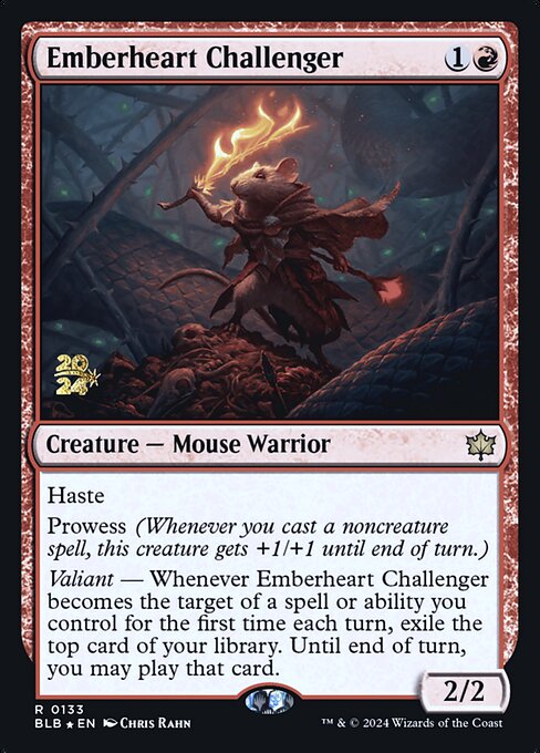 Emberheart Challenger — Bloomburrow Promos 133s