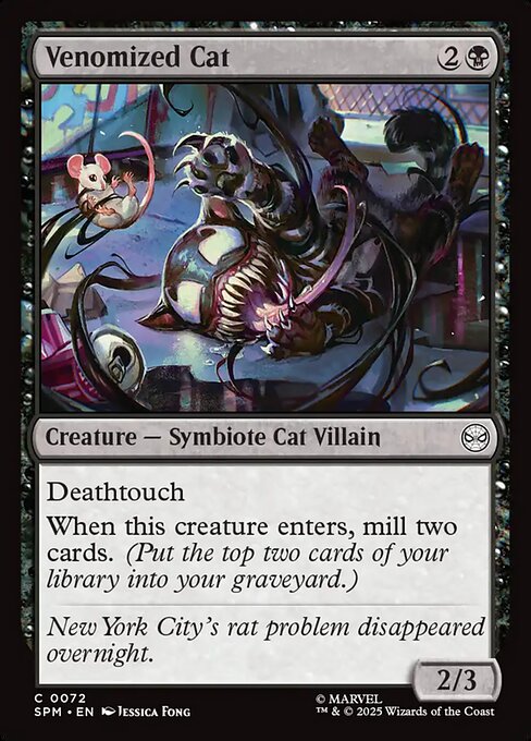 Venomized Cat — Marvel's Spider-Man 72