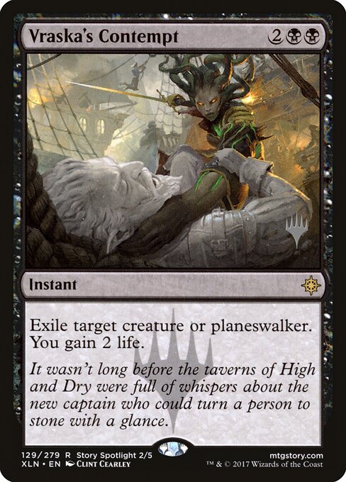 Desprezo de Vraska — Ixalan Promos 129p