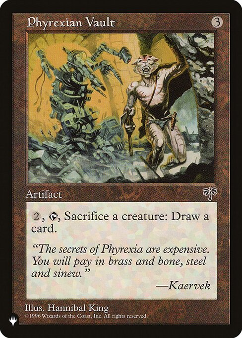 Cofre Phyrexiano — The List MIR-316