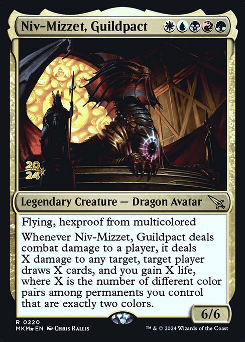 Niv-Mizzet, Pacto das Guildas — Murders at Karlov Manor Promos 220s
