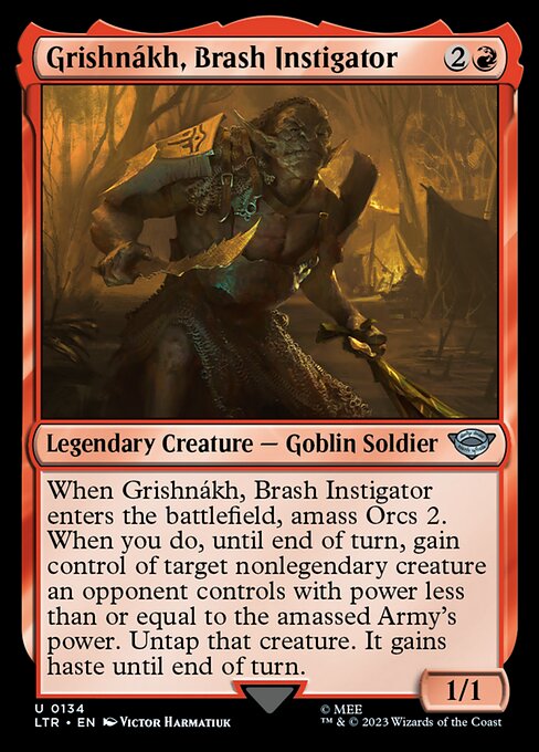 Grishnákh, Instigador Ousado — The Lord of the Rings: Tales of Middle-earth 134