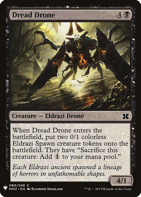 Zangão Aterrorizante — The List MM2-80