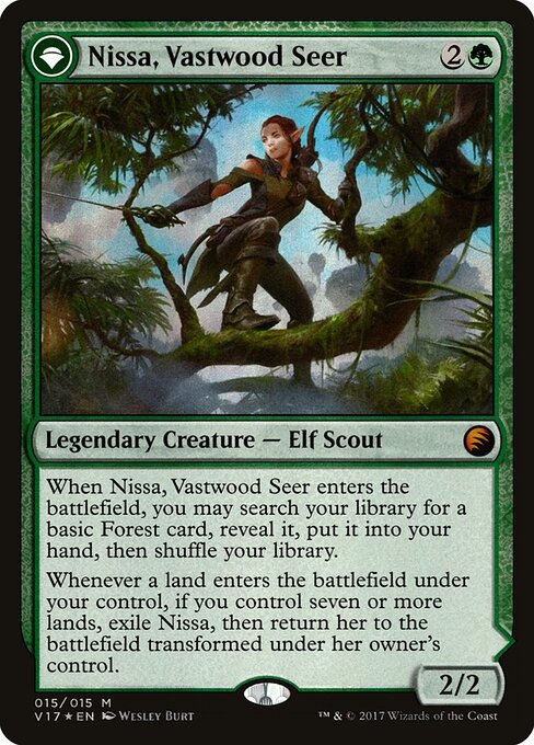 Nissa, Vastwood Seer — From the Vault: Transform 15