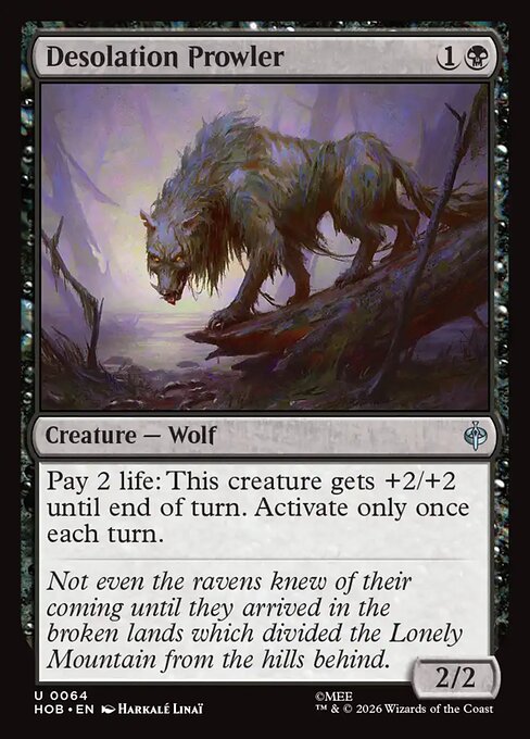 Desolation Prowler — The Hobbit 64