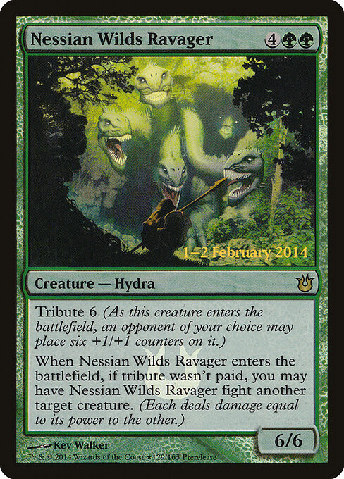 Devastador das Selvas Nessianas — Born of the Gods Promos 129★