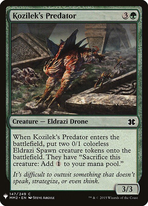 Predador de Kozilek — The List MM2-147