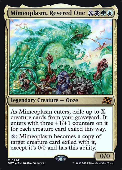 Mimeoplasm, Revered One — Aetherdrift Promos 214s