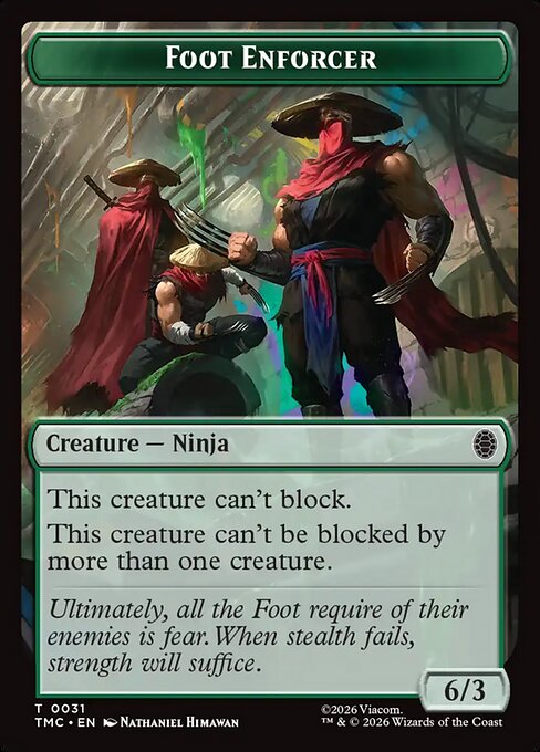Foot Enforcer — Teenage Mutant Ninja Turtles Eternal Tokens 31