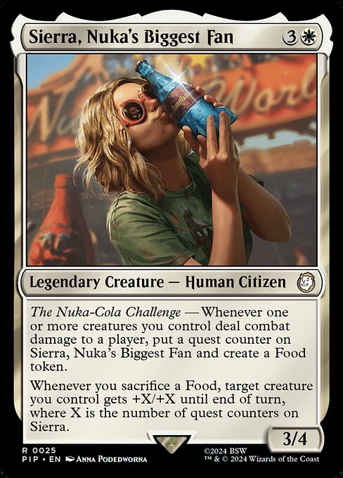 Sierra, Nuka's Biggest Fan — Fallout 25