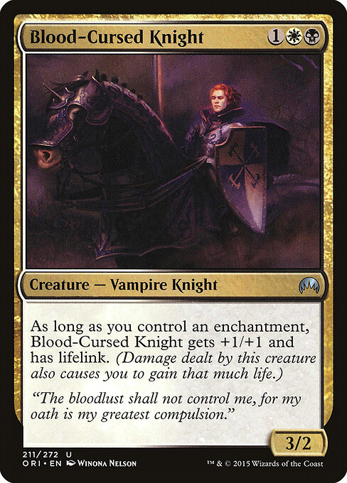 Cavaleiro do Sangue Amaldiçoado — Magic Origins 211