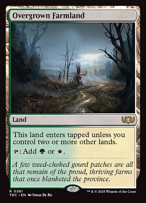 Campos Baldios — Tarkir: Dragonstorm Commander 381