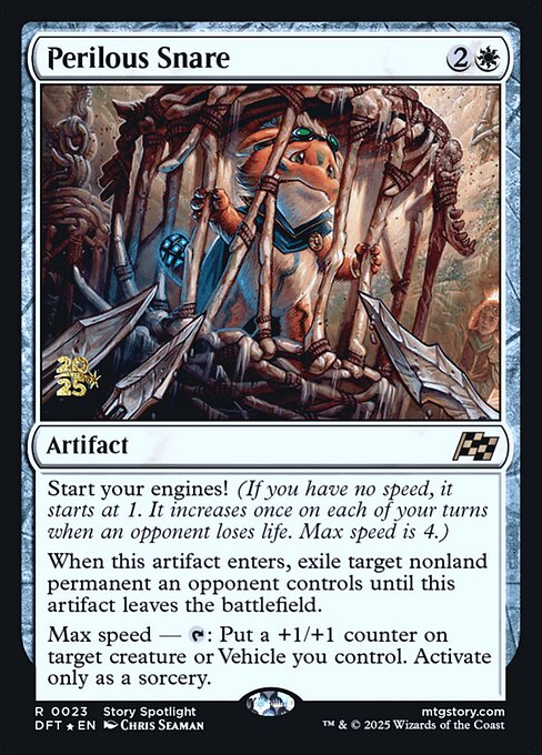 Perilous Snare — Aetherdrift Promos 23s