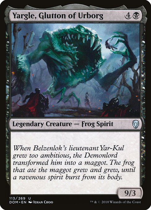 Yargle, Glutão de Urborg — Dominaria 113