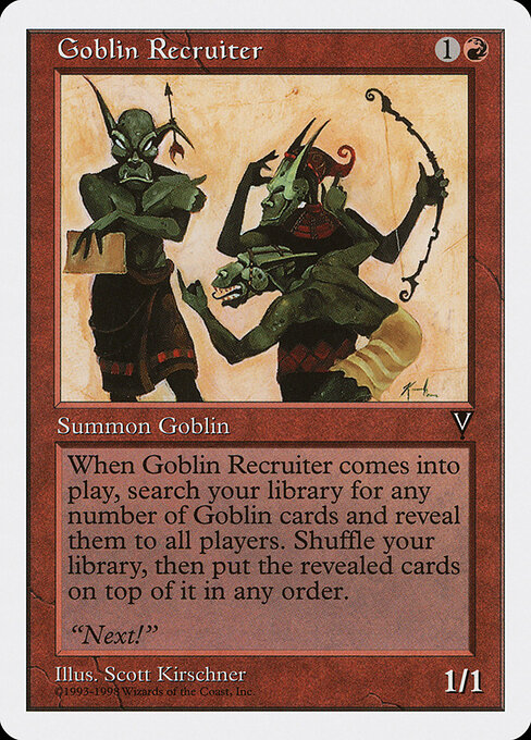 Recrutador Goblin — Anthologies 38