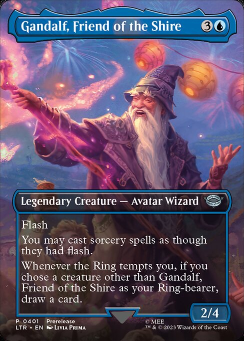 Gandalf, Amigo do Condado — The Lord of the Rings: Tales of Middle-earth 401