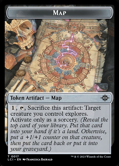 Map — The Lost Caverns of Ixalan Tokens 17