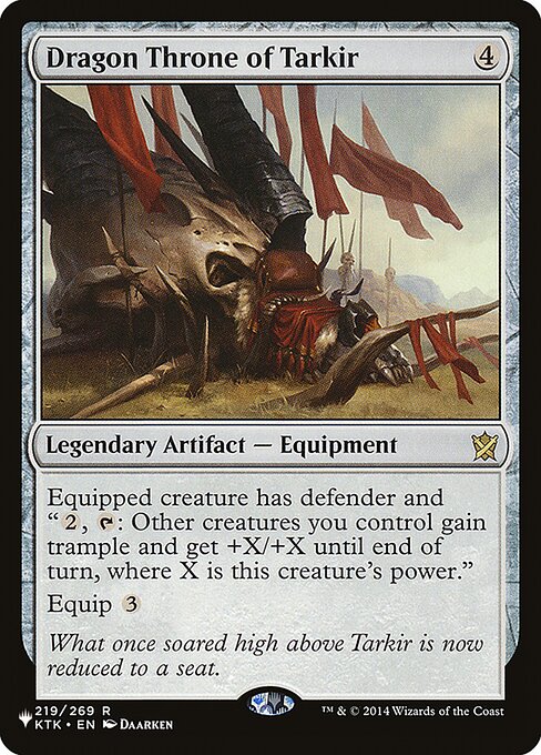 Trono do Dragão de Tarkir — The List KTK-219